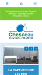 Mobile Screenshot of chesneau-environnement.fr
